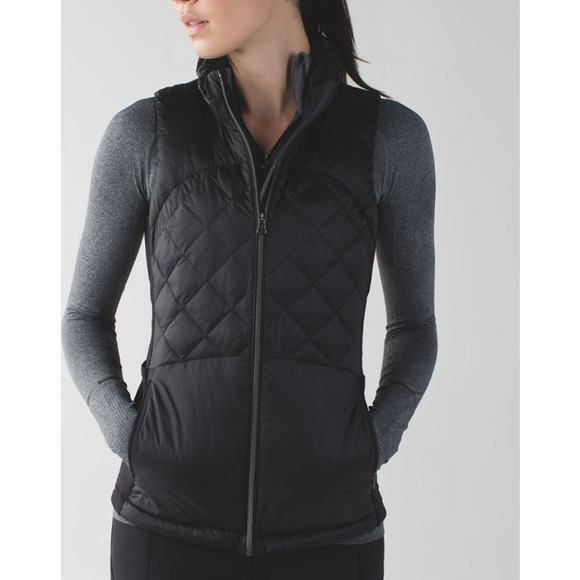 lululemon athletica Jackets & Blazers - Lululemon Down For A Run Vest Sz 6